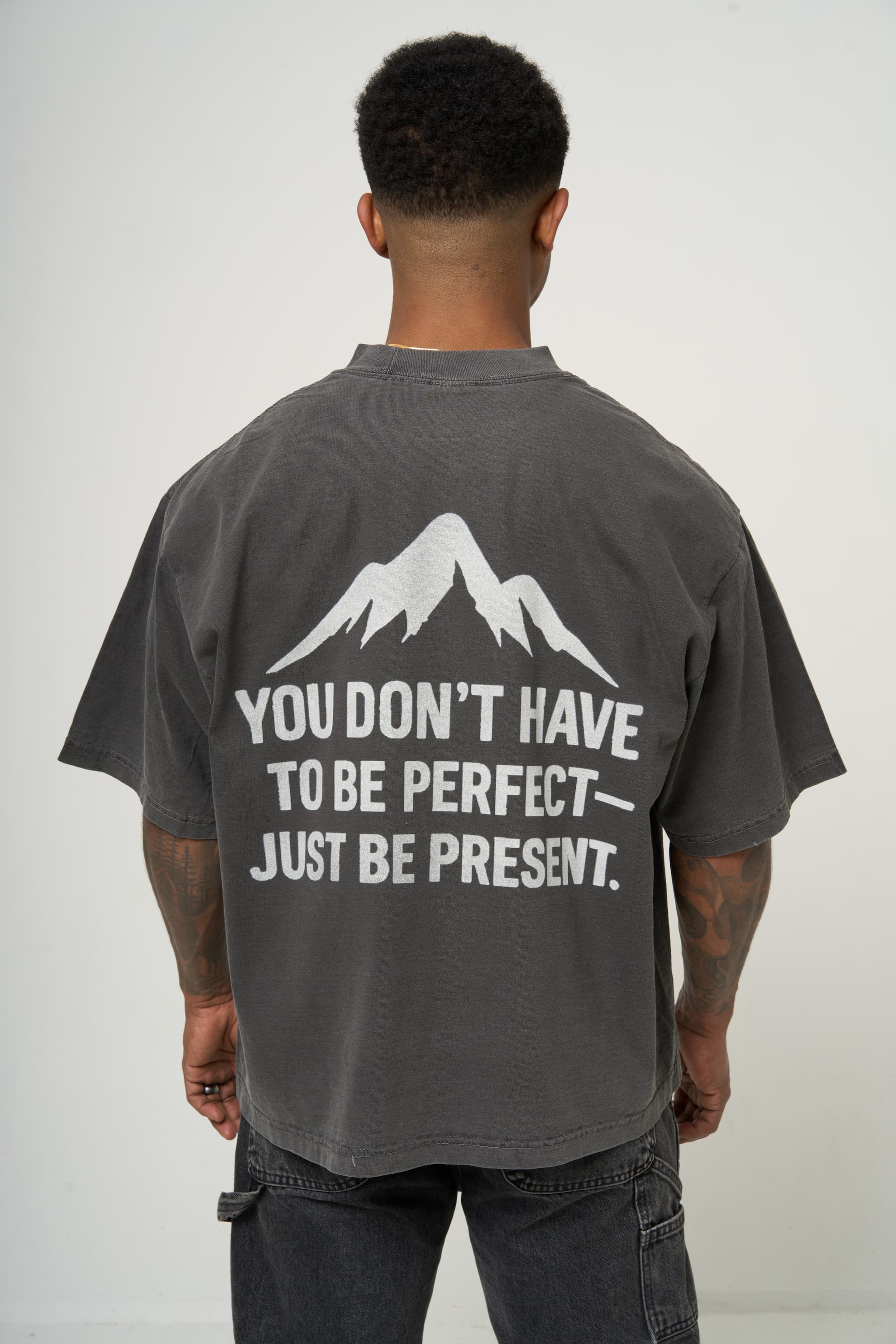 The Creed Tee - Vintage Charcoal