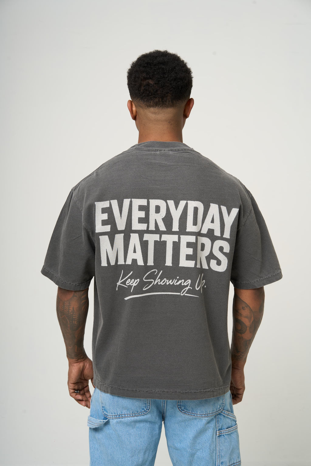 Everyday Matters Tee - Vintage Charcoal