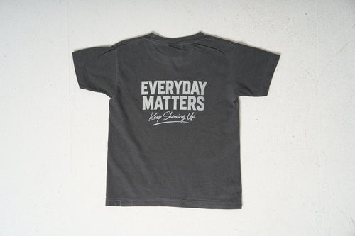 Everyday Matters Tee - Kids Vintage Charcoal