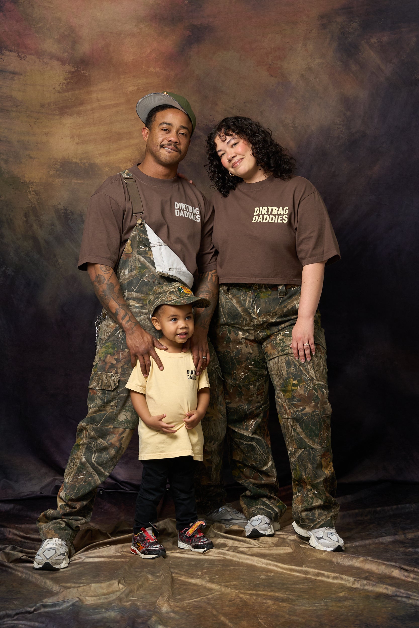 Present Over Perfect Women's Crop Tee - Mineral Brown