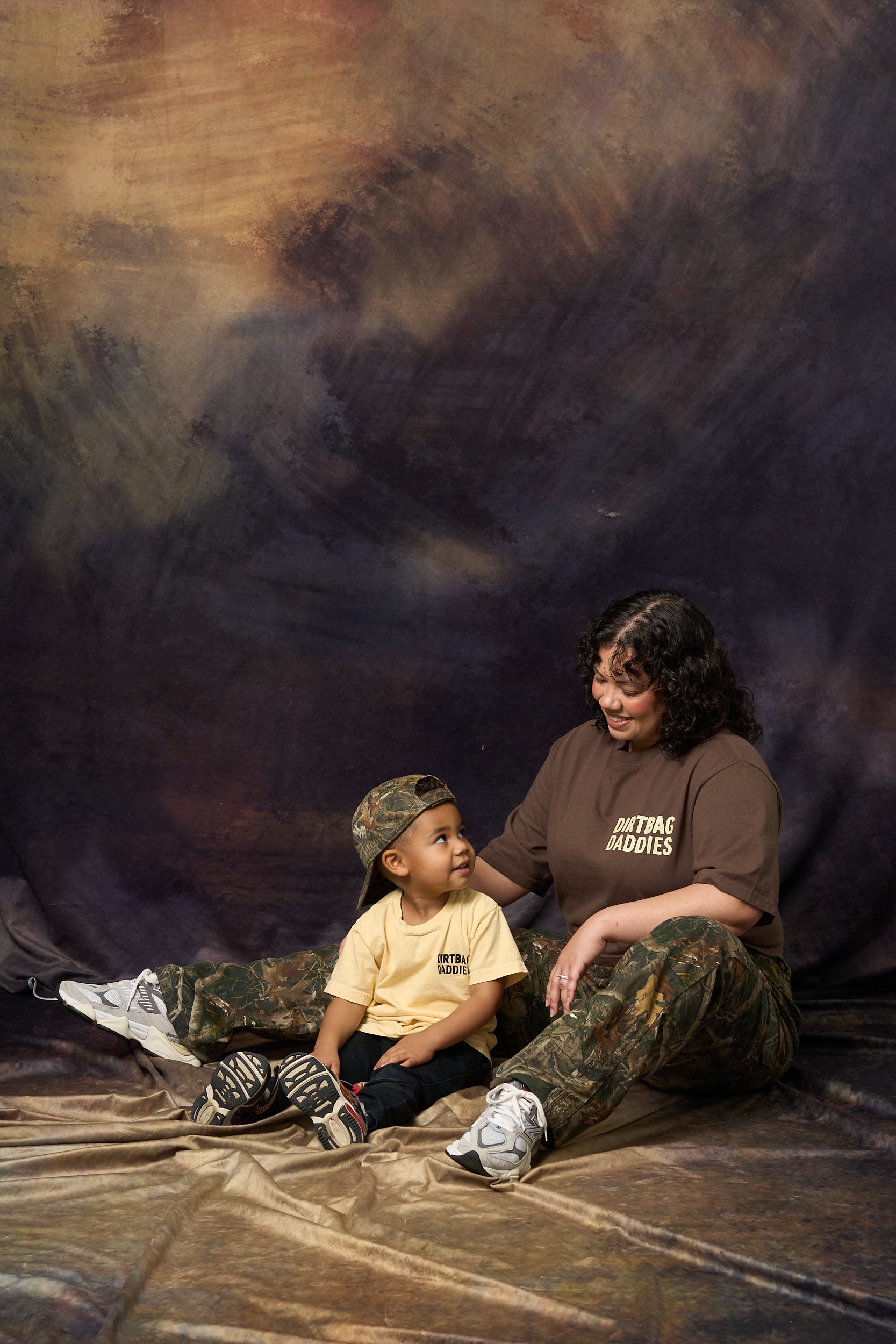 Present Over Perfect Women's Crop Tee - Mineral Brown