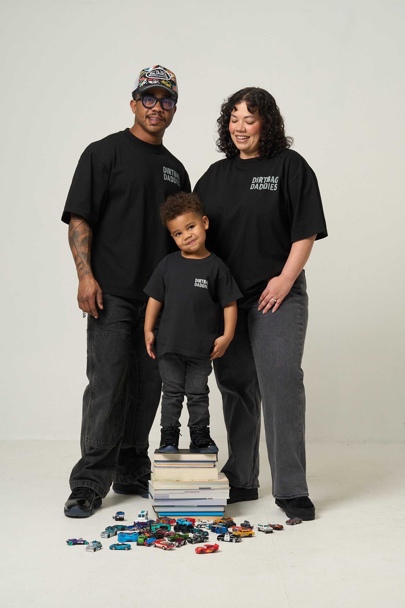 Present Over Perfect Tee - Kids Carbon Black