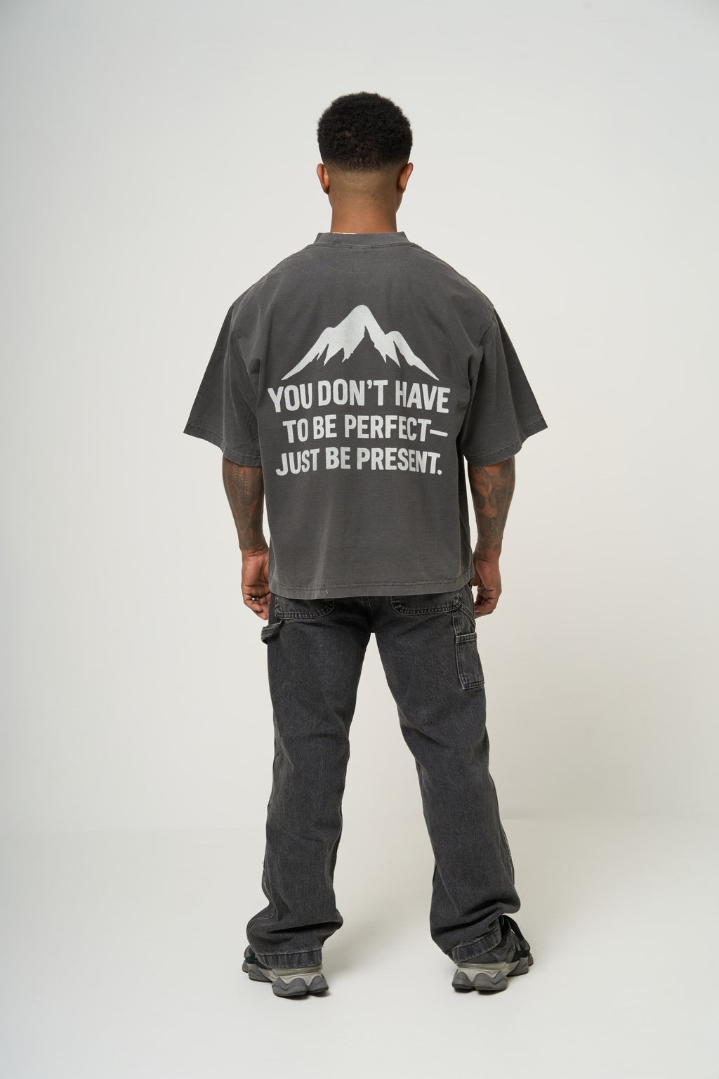 The Creed Tee - Vintage Charcoal
